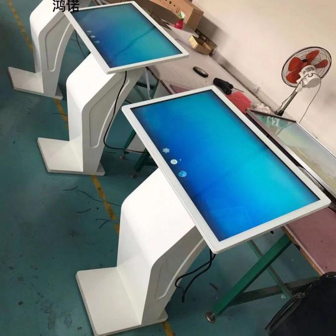 LCD 43 Inch Touch Screen Kiosk Interactive For Self Service Terminal ...