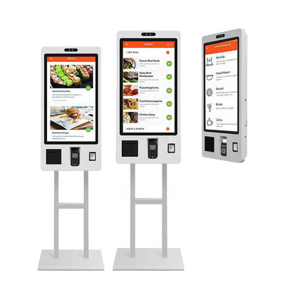 Hot sale 18.5/21.5/27/32/43 inch  self service bill payment kiosk with window systerm