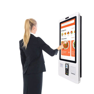 Hot sale 18.5/21.5/27/32/43 inch  self service bill payment kiosk with window systerm