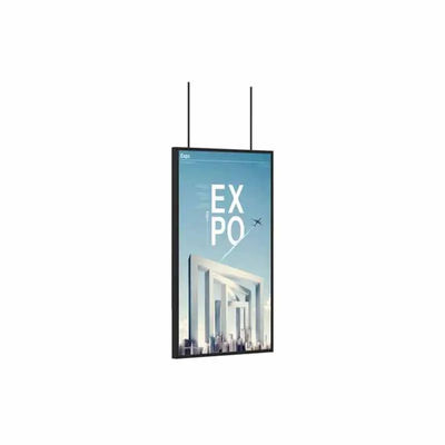 LCD Hanging Window Digital Signage , Advertising Kiosk Display ODM