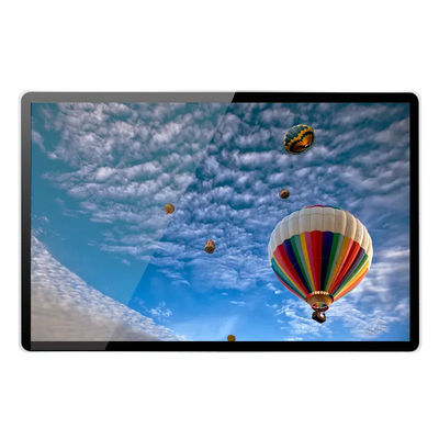 Touch HD LCD Screen Wall Mounted Ultra Thin 65 Inch For Advertisement