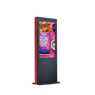75 Inch Waterproof Outdoor LCD Digital Signage 3840×2160 Resolution
