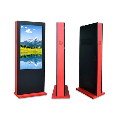 75 Inch Waterproof Outdoor LCD Digital Signage 3840×2160 Resolution