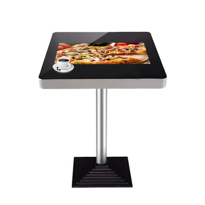 21.5 Inch Digital Touch Screen Information Kiosk Self Service For Restaurant