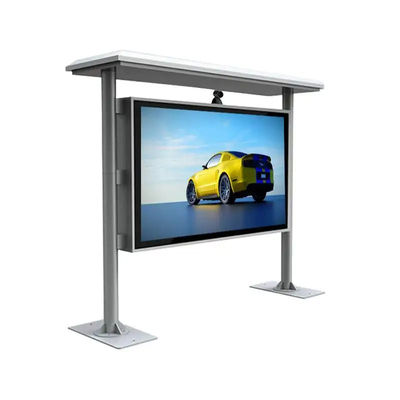 Floor Standing Outdoor LCD Digital Signage 2500 Nits 65 Inch For Bus Station