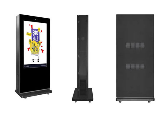 Chiosco di pubblicità all'aperto resistente alle intemperie, esposizione LCD astuta del contrassegno di Digital