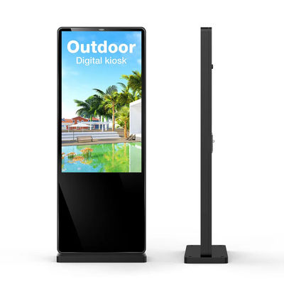 OEM ODM Outdoor LCD Digital Signage With 2000 Nits Touch Screen