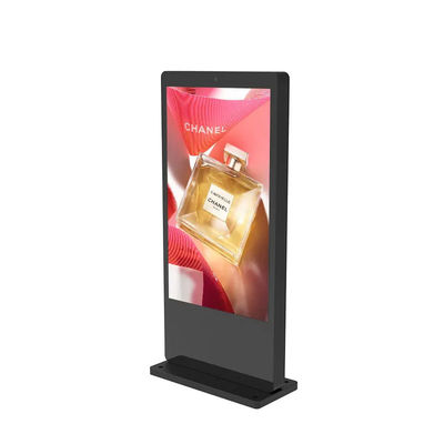 86 Inch Advertising TV Display , 3000 Nits Outdoor Digital Kiosk ODM