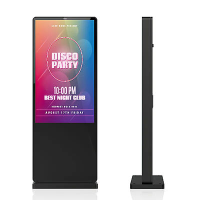 Customized 55 Inch Touch Screen Kiosk , LCD Outdoor Digital Signage For Advertising
