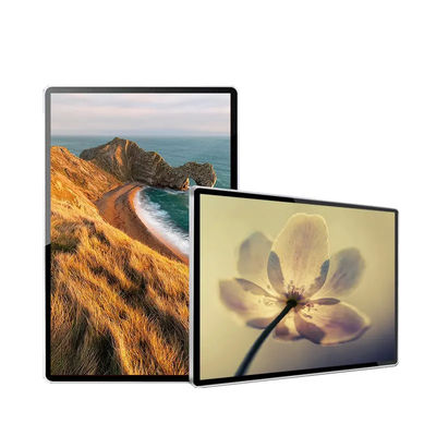 43 inch large screen Andorid wifi touch screen  Real-time Clock Supported totem digital signage with LCD Display for pubilc store