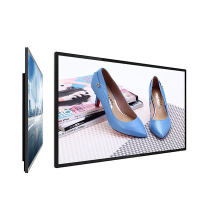 Narrow Bezel Wall Mounted Digital Signage 21.5 Inch 1920×1080 Resolution