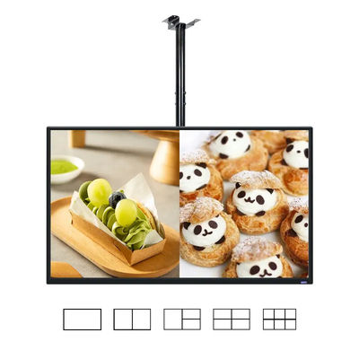 4k Indoor Hanging Wall Mounted Digital Signage Shockproof Dustproof