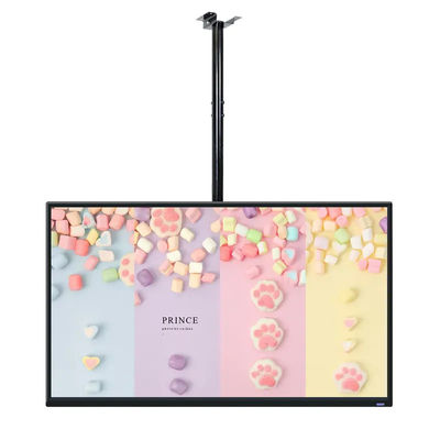 4k Indoor Hanging Wall Mounted Digital Signage Shockproof Dustproof