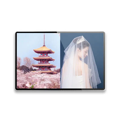OEM LCD Wall Mounted Advertising Display 50 Inch 1920×1080 Resolution