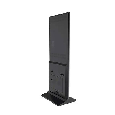 Der 65 Zoll-Boden-Stellungs-digitale Beschilderung, Multimedia geben stehenden Touchscreen-Kiosk frei
