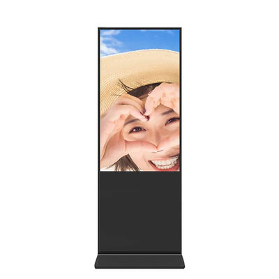 43 Inch Indoor Floor Standing Digital Signage For Advertising ODM
