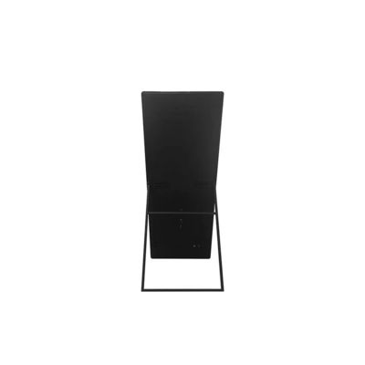 32 Inch Floor Standing Digital Signage Display , 4k Portable Digital Poster