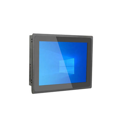 10.4 Inch Industrial Fanless Panel PC , Antimicrobial Enclosure Embedded PC Touch Screen
