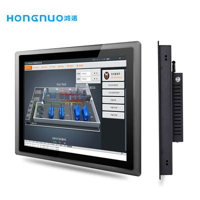 Android Capacitive Touch Monitor Embedded PC 10 Inch Waterproof Fanless