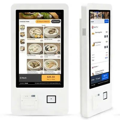 19 Inch Android Self Service Kiosk For Food Ordering Payment