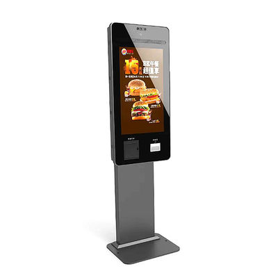 Interactive Self Service Ordering Kiosk , Multi Touch Fast Food Order Kiosk OEM