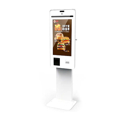 Interactive Self Service Ordering Kiosk , Multi Touch Fast Food Order Kiosk OEM