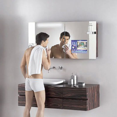 Touch Screen LCD Smart Mirror With Camera 43 Inch 1920×1080 Resolution