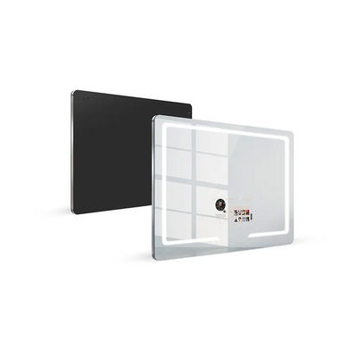 5mm Thickness Touch Screen Smart Mirror Flame Proof With Time Display