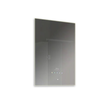 5mm Square LCD Rectangular Lighted Bathroom Mirror For Home Furniture