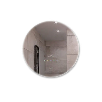 Customized Round Smart Mirror Wall Mounted For Ladies Makeup