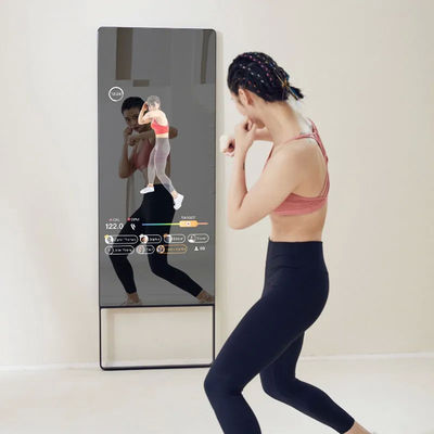 21.5 Inch Interactive Smart Fitness Mirror For Gymnasium Exercise