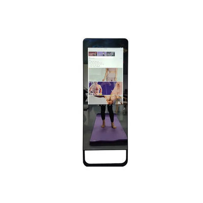 43 Inch LCD Touch Smart Work Out Mirror Interactive For Home OEM