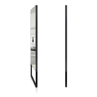 55 Inch Interactive Home Gym Mirrors , Intelligent Fitness Mirror With LCD Screen