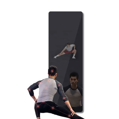 Interactive Glass Sensor Smart Fitness Mirror For Home Gym Exercise