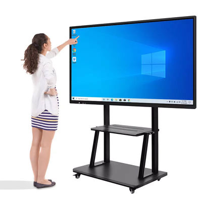 Anti Glare 65 Inch Interactive Whiteboard , 4K Interactive Digital Board For Teaching