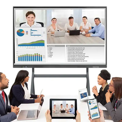 4K Full HD Smart Interactive Whiteboard Touch Screen 86 Inch For Business
