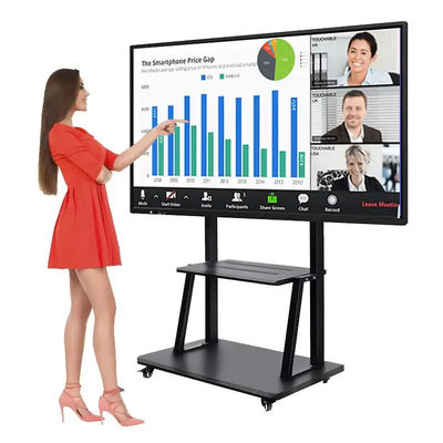 20 Points 55 Inch Smart Interactive Whiteboard For Classroom