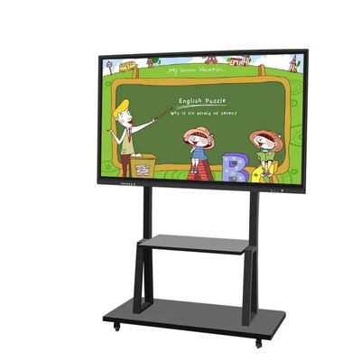 Customized 75 Inch Interactive Whiteboard , Wall Mount Touch Screen Teaching Board