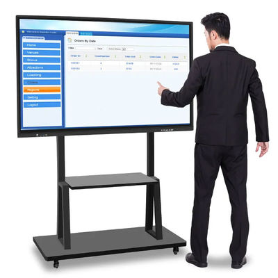 4K Full HD Smart Interactive Whiteboard Touch Screen 86 Inch For Business