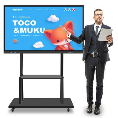 Electronic Smart Interactive Whiteboard Waterproof For Classroom Meeting