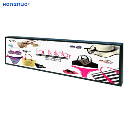 RK3399 Android Narrow Stretched Bar LCD Monitor For Advertising