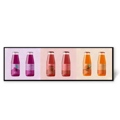 Stretched Bar LCD Display 500cd/M2 Brightness For Advertising