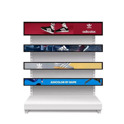 LCD Ultra Wide Stretched Displays 16.2 Inch For Subway Bus Station
