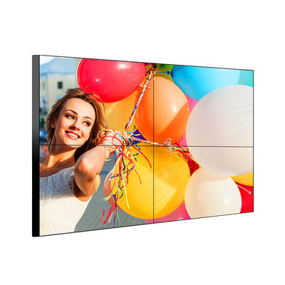 500 Nits Bright LCD Video Wall Screen Compatible Multimedia For Indoor