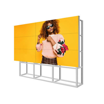1920x1080 4k LCD Splicing Screen , LCD Panels For Video Wall 6ms Repond