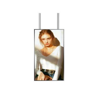 55 Inch Digital Signage Window Display Double Side For Advertising