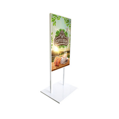 43 Inch Aluminum LCD Window Display 2500 Nits Brightness For Shop