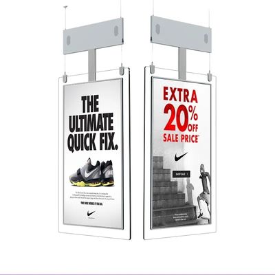 Hanging Digital Signage Window Display Double Sided With 178 Degree Viewing Angle