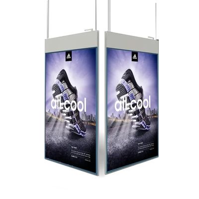 Hanging Digital Signage Window Display Double Sided With 178 Degree Viewing Angle