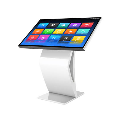 LCD 43 Zoll-Touchscreen-Kiosk wechselwirkend zu Selbstbetriebsterminal-Information